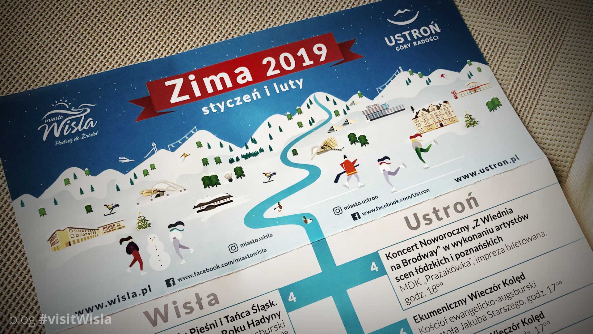 Kalendarz wydarzeń w Wiśle i Ustroniu - zima 2019